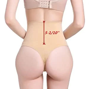 NBB Women's Seamless High Waist Tummy Control Thong Body Shaper Slimming  Shapewear